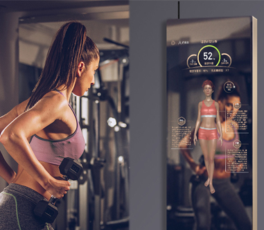 Novas tendências de espelhos para exercícios em casa