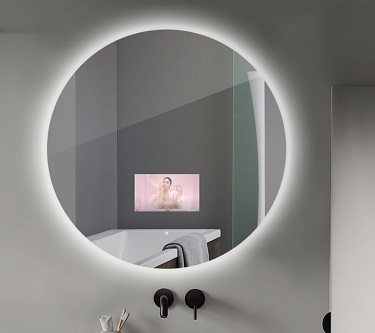 O melhor design do espelho de vaidade inteligente com iluminação traseira Fitbathmirror