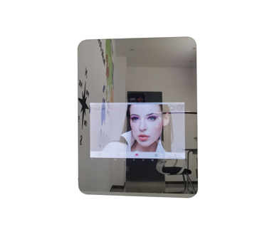 Espelho de maquiagem com wifi